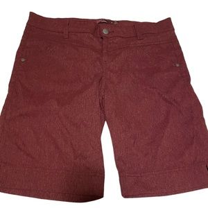 Prana 9 inch inseam Bermuda hiking shorts
